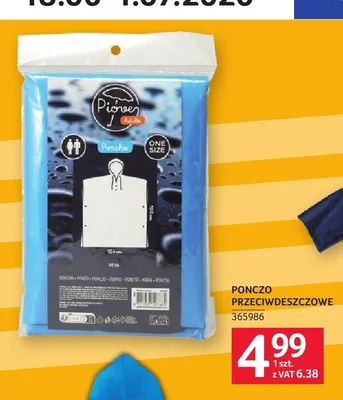Ponczo przeciwdeszczowe Pioneer promocja w Selgros