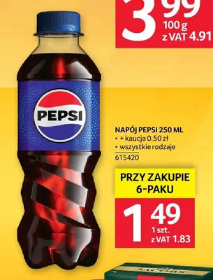 Napój gazowany Pepsi promocja w Selgros