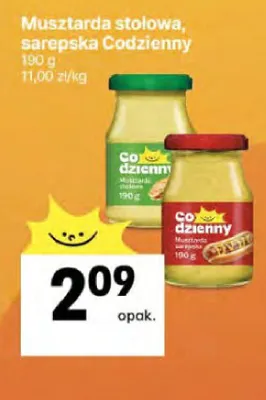 Musztarda stołowa, musztarda słodka promocja w Delikatesy Centrum