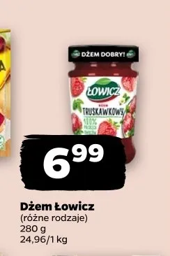 Dżem Łowicz promocja w Netto