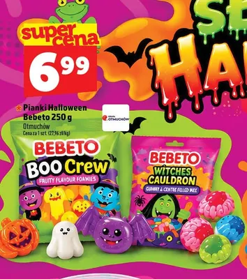 Pianki Halloween Bebeto promocja w TOPAZ