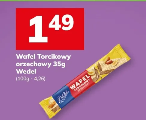 Wafel Torcikowy orzechowy promocja w Hitpol
