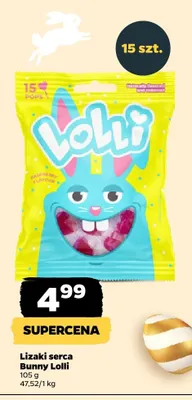 Lizaki serca Bunny Lolii promocja w Netto