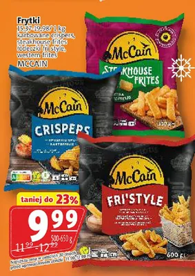 Frytki McCain steakhouse frites promocja w Prim Market