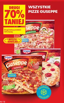 Pizza Guseppe Salami Dr. Oetker 2-pak promocja w Biedronka