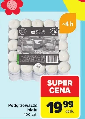 Podgrzewacze białe promocja w Carrefour Market
