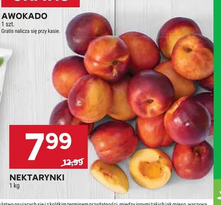 Nektarynki promocja w Stokrotka