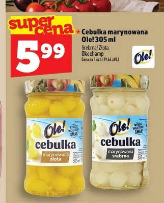 Cebulka marynowana złota Ole! promocja w TOPAZ