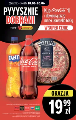 Pizza Donatello Z szynką i serem promocja w Biedronka