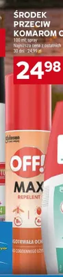Środek przeciw komarom OFF! spray promocja w Stokrotka