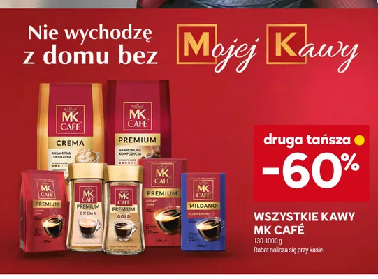Kawa mielona MK Café Premium promocja w Stokrotka