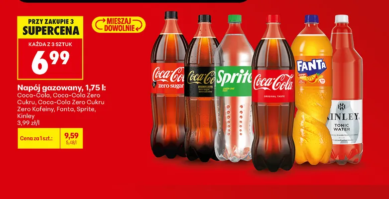 Napój gazowany Sprite promocja w Biedronka