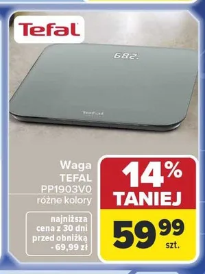 Waga TEFAL PP1903V0 promocja w Carrefour
