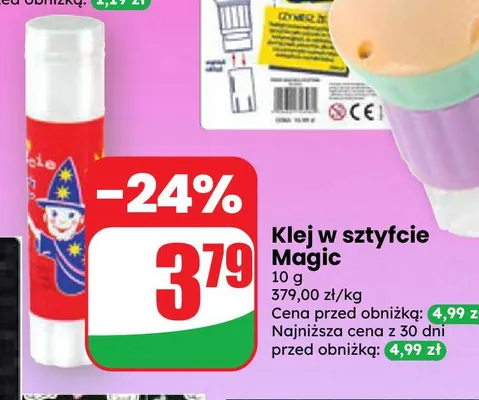 Klej w sztyfcie Magic promocja w Dino