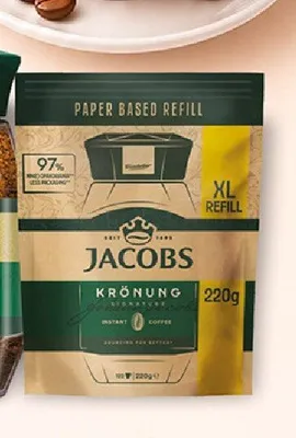 Kawa rozpuszczalna Jacobs Krönung XL Refill promocja w Prim Market