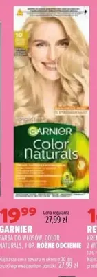 Farba do włosów Color Naturals Garnier promocja w Drogerie Natura