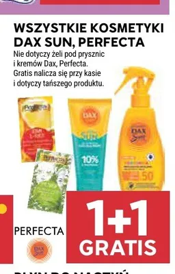 Kosmetyki Dax Sun Perfecta promocja w Stokrotka