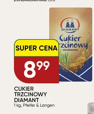 Cukier trzcinowy nierafinowany Diamant promocja w Chata Polska