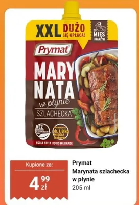 Marynata szlachecka w płynie promocja w Dino