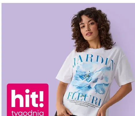 Koszulka 100% bawełny  promocja w Pepco