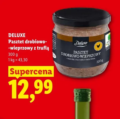 Pasztet drobiowo-wieprzowy z truflą Deluxe promocja w Lidl