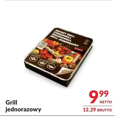 Grill jednorazowy promocja w Makro