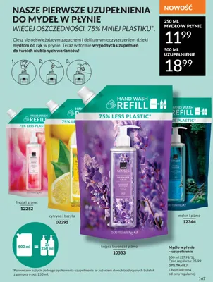 Mydło w płynie uzupełnienie Avon Senses kojąca lawenda i piżmo promocja w AVON