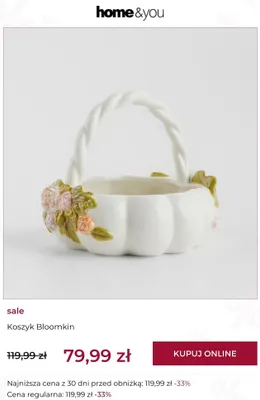 Koszyk Bloomkin home & you promocja w home&you