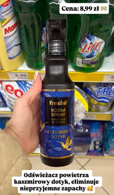 Odświeżacz powietrza Room Spray kaszmirowy dotyk promocja w Dino