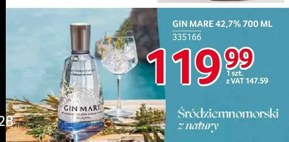 Gin Mare promocja w Selgros