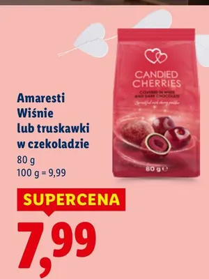 Wiśnie w czekoladzie z alkoholem Magnetic promocja w Lidl
