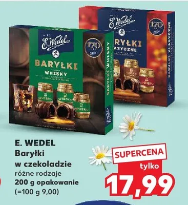 Baryłki w czekoladzie promocja w Kaufland
