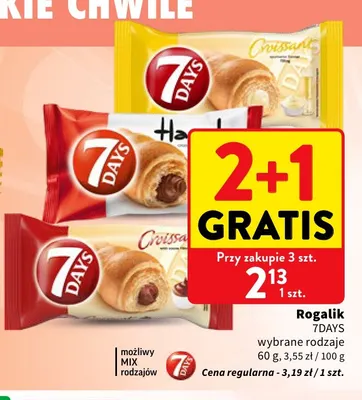 Rogalik 7Days promocja w Intermarche