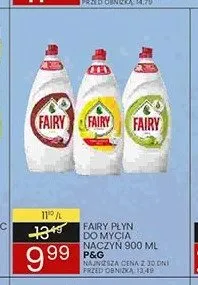 Płyn do mycia naczyń Fairy Lemon promocja w Wafelek