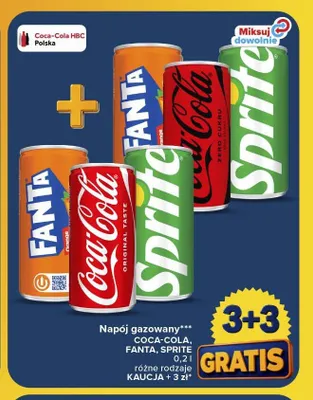Napój gazowany Coca-Cola Zero Cukru promocja w Carrefour