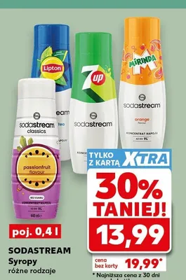 Syrop Sodastream Passionfruit promocja w Kaufland
