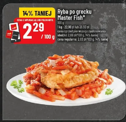 Ryba po grecku promocja w POLOmarket