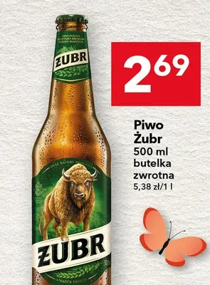 Piwo butelka zwrotna promocja w LEWIATAN