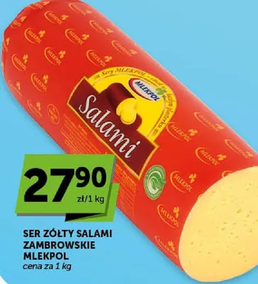 Ser żółty salami promocja w Groszek