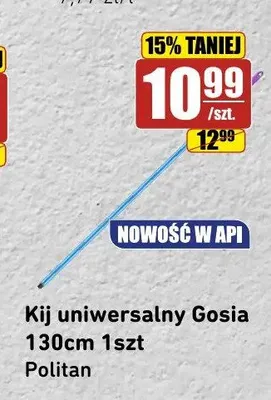 Kij uniwersalny Gosia 130 cm promocja w API Market