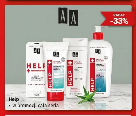 Kosmetyki Help AA promocja w Drogeria Kosmyk