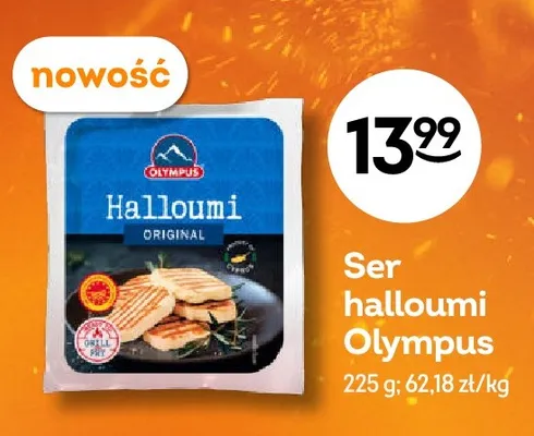 Ser halloumi Olympus promocja w Żabka