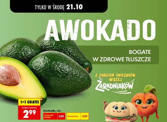 Awokado promocja w Biedronka