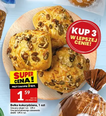Bułka kukurydziana Białecki promocja w Twój Market