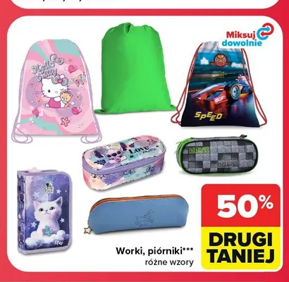 Worki szkolne promocja w Carrefour