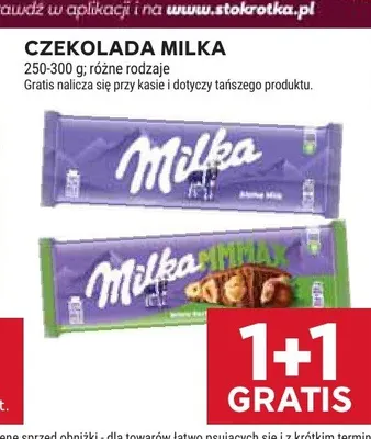 Czekolada Milka MMMAX promocja w Stokrotka