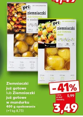 Ziemniaczki już gotowe lub Ziemniaczki już gotowe w mundurku promocja w Kaufland
