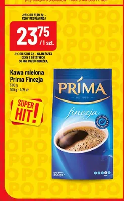 Kawa mielona Prima Finezja promocja w POLOmarket