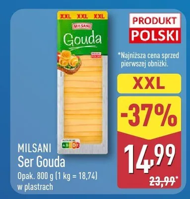 Ser Gouda promocja w Aldi