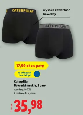Bokserki męskie, 2 pary promocja w Lidl